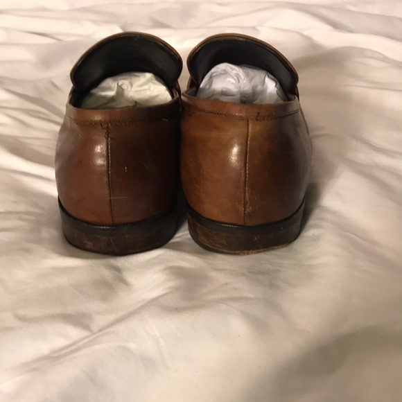 Gordon Rush Brown Loafers dress shoes 11.5